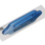LUX Schweizer Aufziehplatte Classic, 480 mm, rostfrei, mit blauem Griff zum Auftragen von Putz.