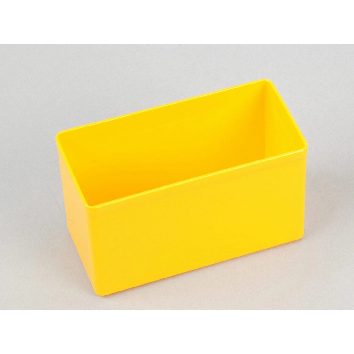 SparSet 5 x Sortimentskasten EuroPlus Insert HxBxT 6,3 x 5,4 x 10,8 cm Gelb
