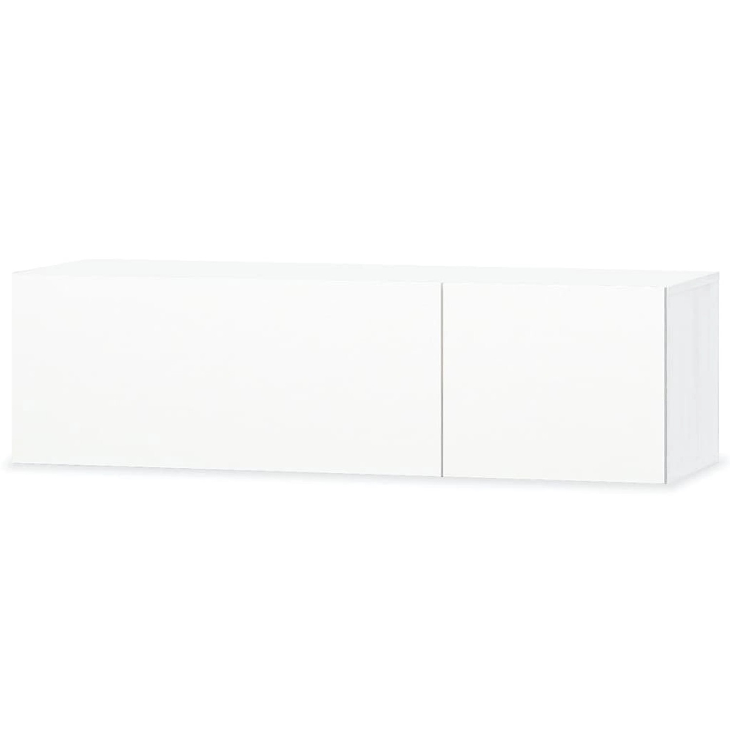 vidaXL TV-Schrank Holzwerkstoff 120x40x34 cm Hochglanz-Weiß 244870