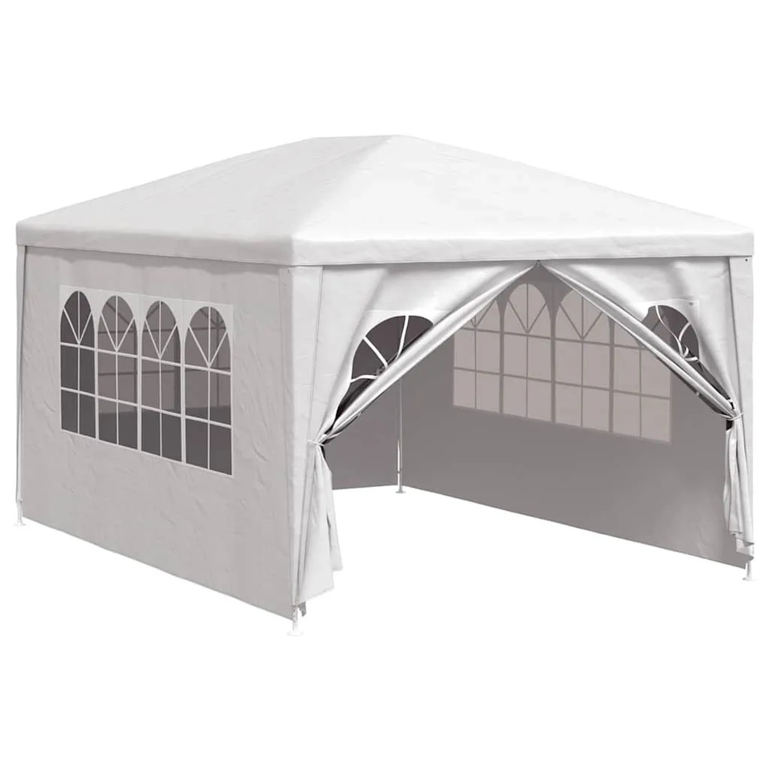 Furnicato Partyzelt 3x4 M Weiß