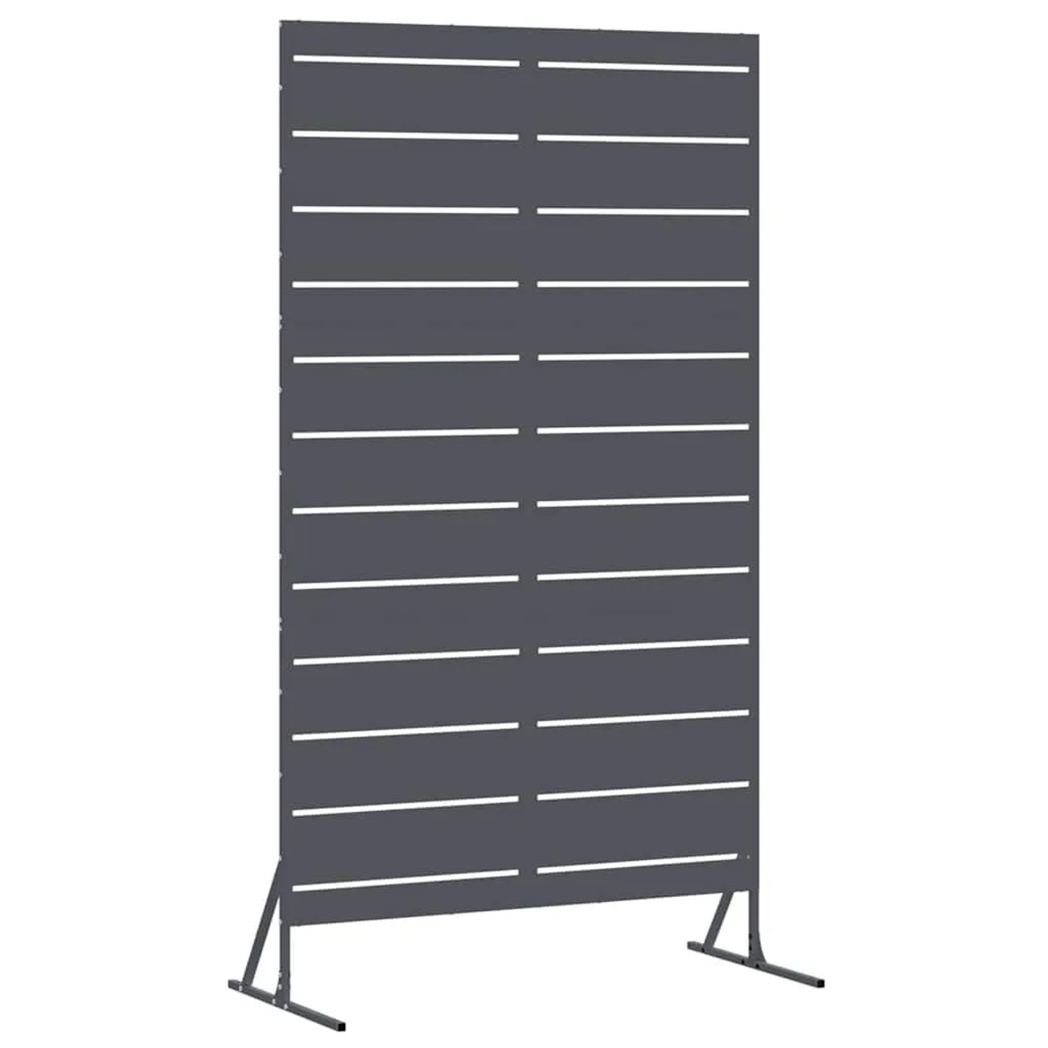 vidaXL Sichtschutz Anthrazit 100 x 50 x 180 cm Stahl 868565 günstig online kaufen