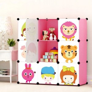 Rebiko Modularer Kleiderschrank Regal Garderobe Für Kinder Bunt Für Kleidung Und Spielzeug