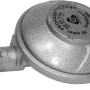 Gasdruckminderer, einstufig, 50 mbar für Jamestown Grills, aus Gusseisen.