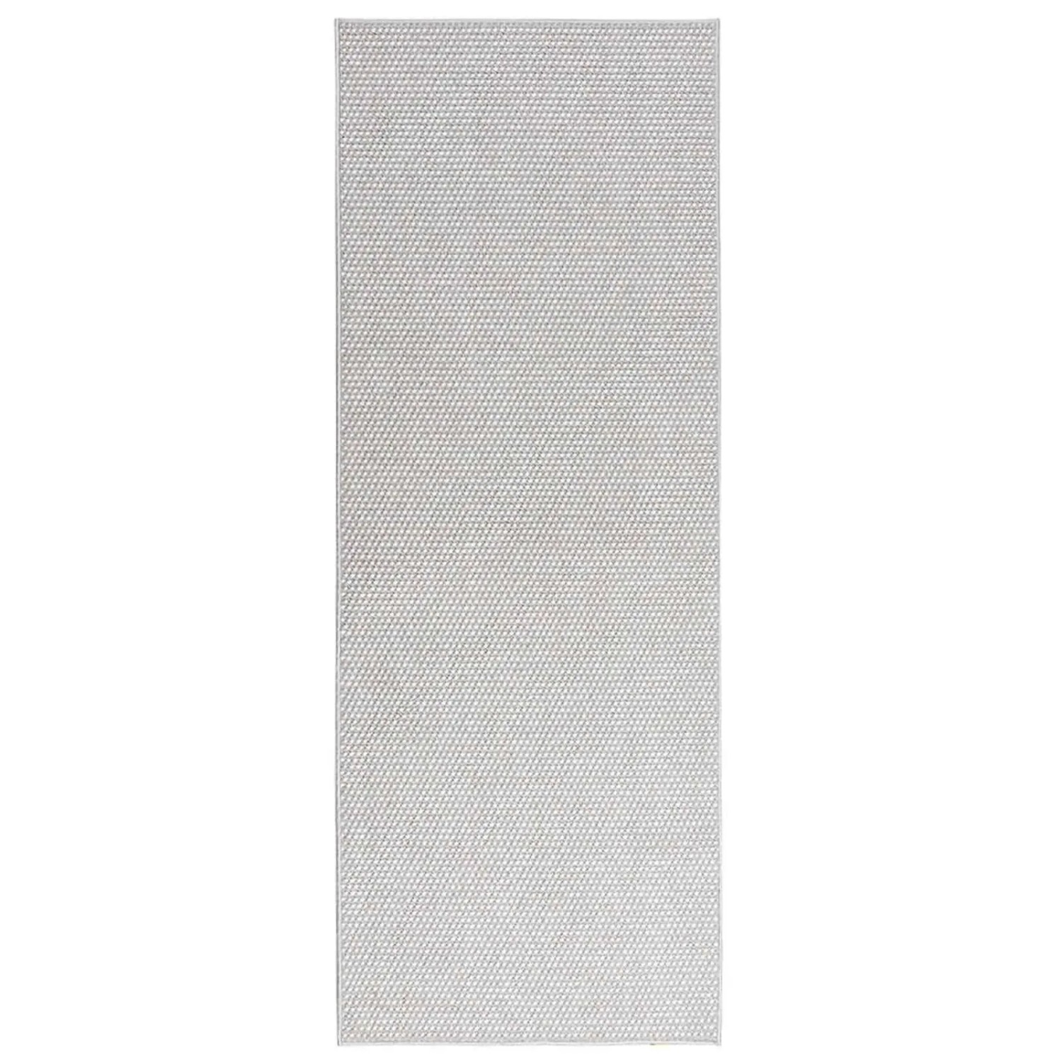 vidaXL Bereichsteppiche LUGO Creme und Grau 200 x 80 cm Polyester 42022714