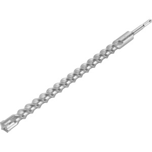 LUX Hammerbohrer Classic SDS-Plus, 24 mm Durchmesser, 400 mm Länge, für Beton und Mauerwerk.