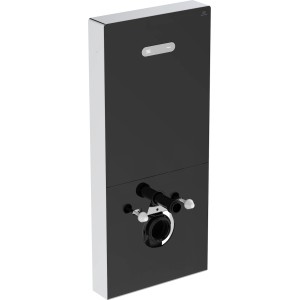 Ideal Standard Neox 80M Vorwandelement WC, schwarz, für Trockenbau, mit Spülkasten.