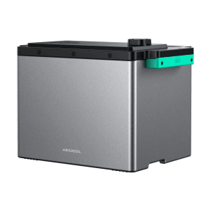 ZENDURE AB3000L Batterie für SolarFlow 2400 Balkonkraftwerk, silberfarben.