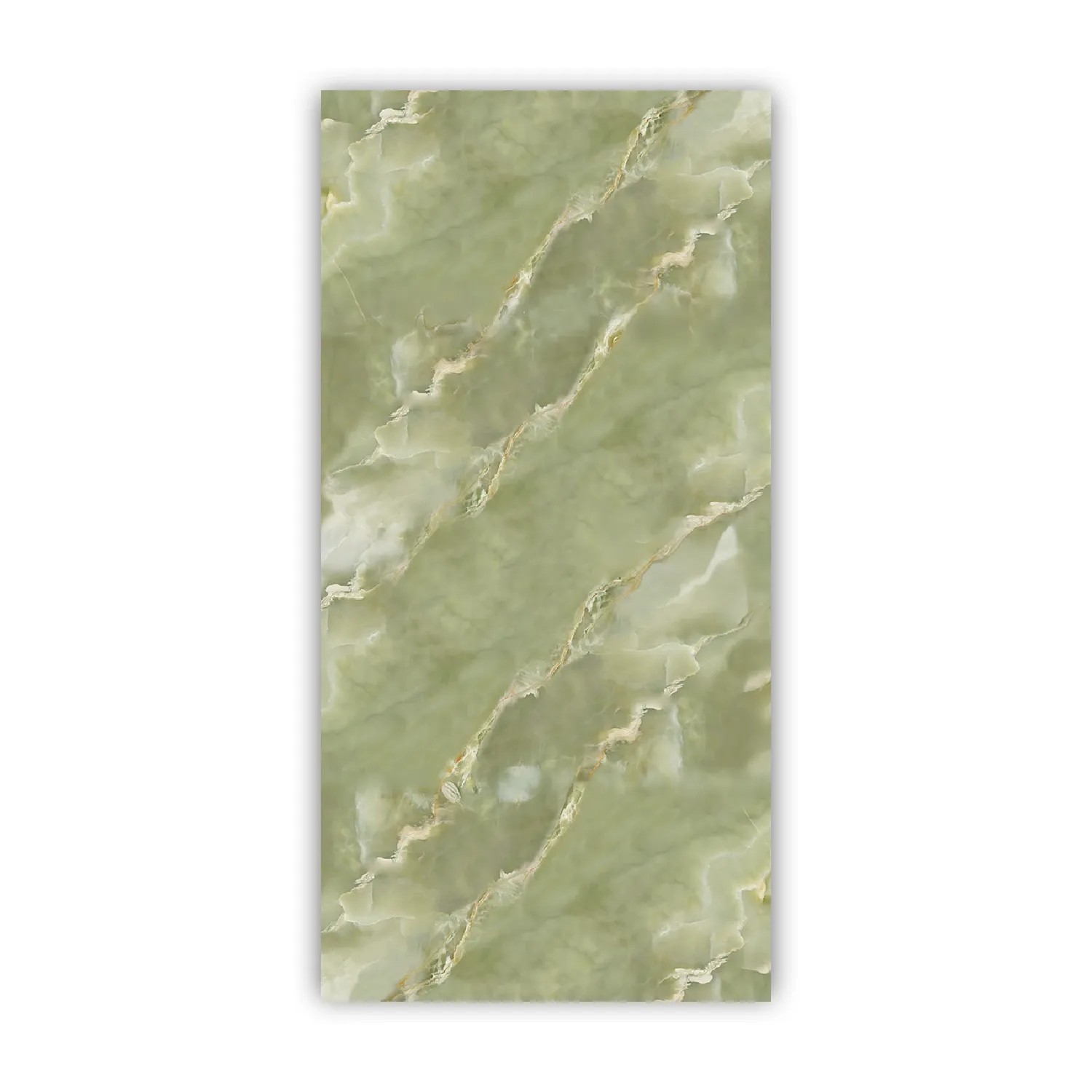 Walllux Duschrückwand Marmoris Onyx Viridis Alu-Verbund 3 mm 125 x 255 cm