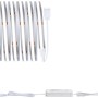 Paulmann MaxLED 500 COB LED-Streifen Basisset, 10W, tageslichtweiß, mit Trafo und Stecker.