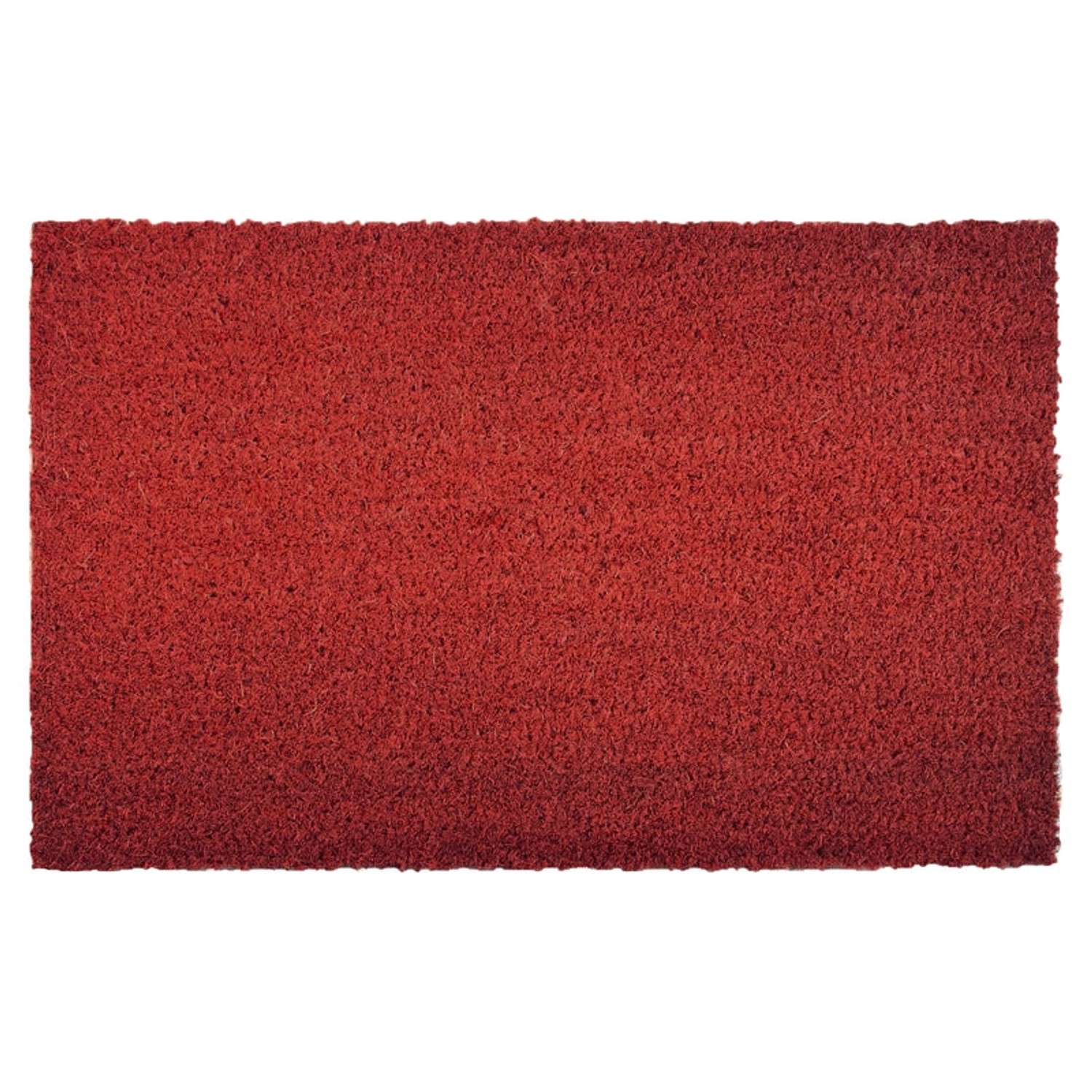 KARAT Kokosmatte Eingangsmatte Fußabtreter nach Maß Rot 24 mm 100 x 200 cm günstig online kaufen