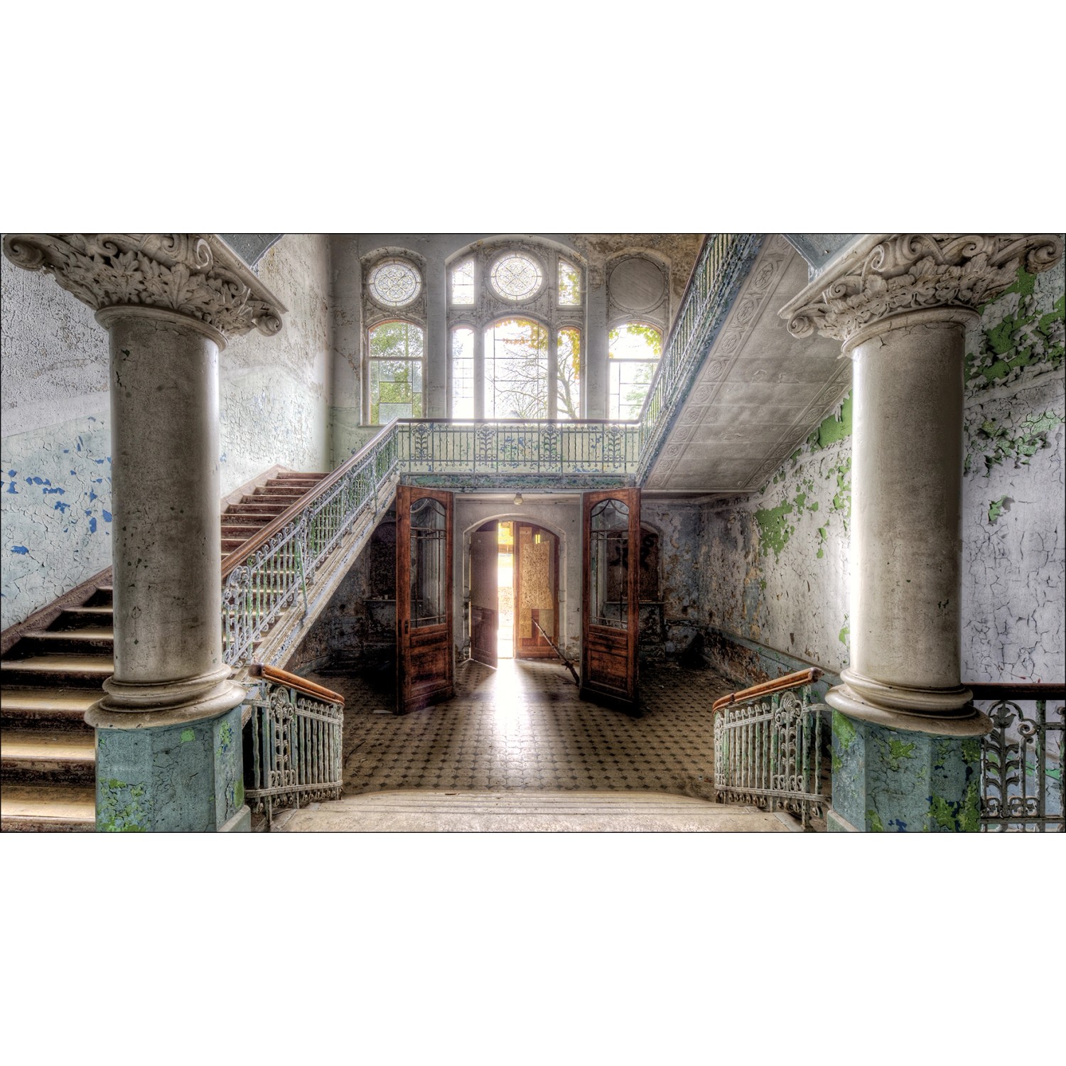 Giclèe Mystic corridor 160 cm x 90 cm günstig online kaufen