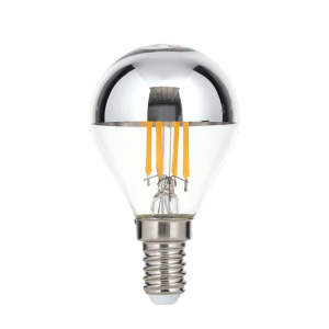 Dimmbare LED-Kopfspiegellampe E14, 4W, warmweißes Licht. Ideal für blendfreie Beleuchtung.