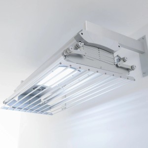 Foxydry Air Elektrischer Wand Wäscheständer Höhenverstellbar Trockenlänge 16 m Maß 122 cm