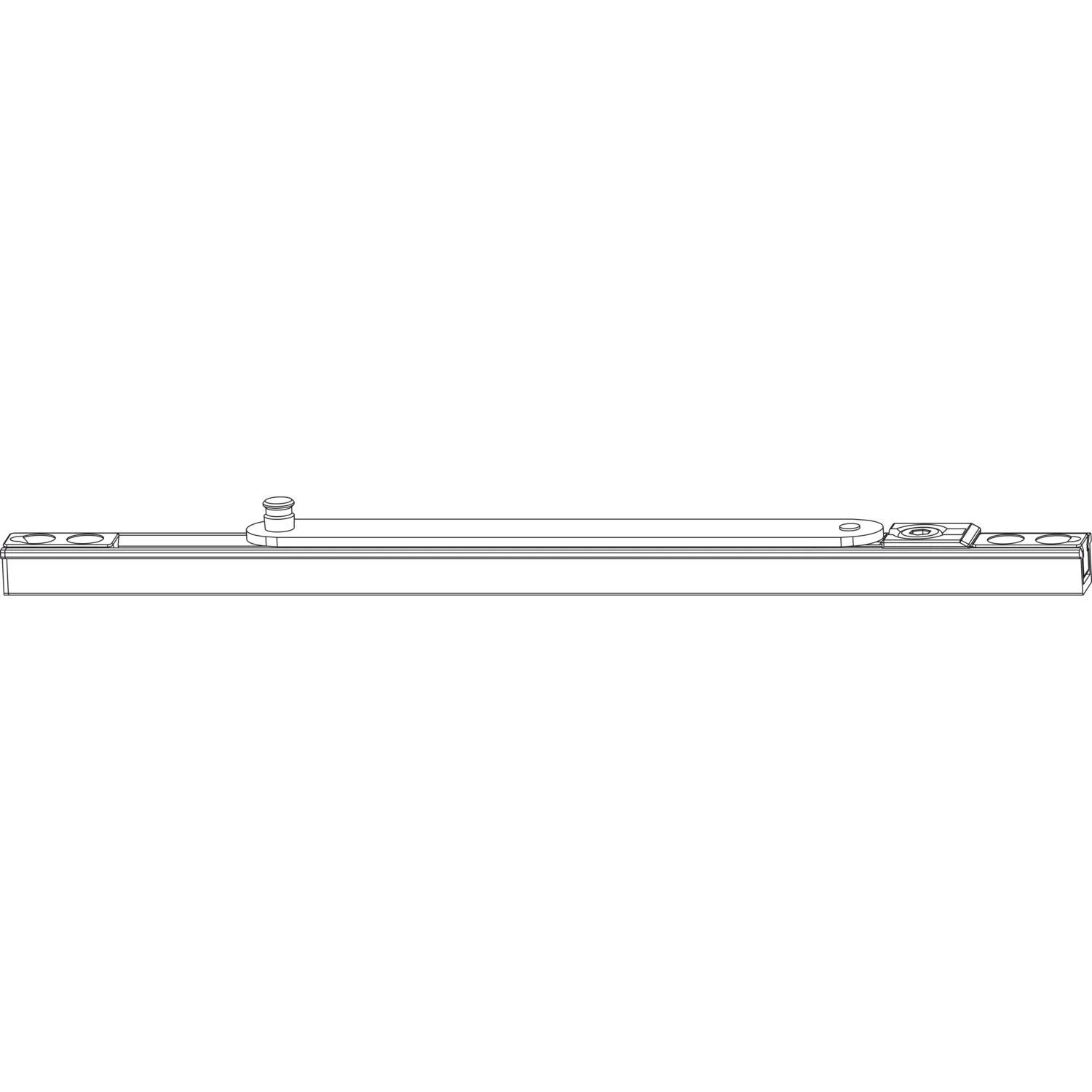 Maco Öffnungsbegrenzung mit Bremse Armlänge 145mm Flügelfalzbreite 280-380 Silber