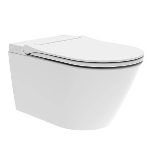 Schütte Dusch-WC Cesar Premium Slim Spülrandlos Weiß