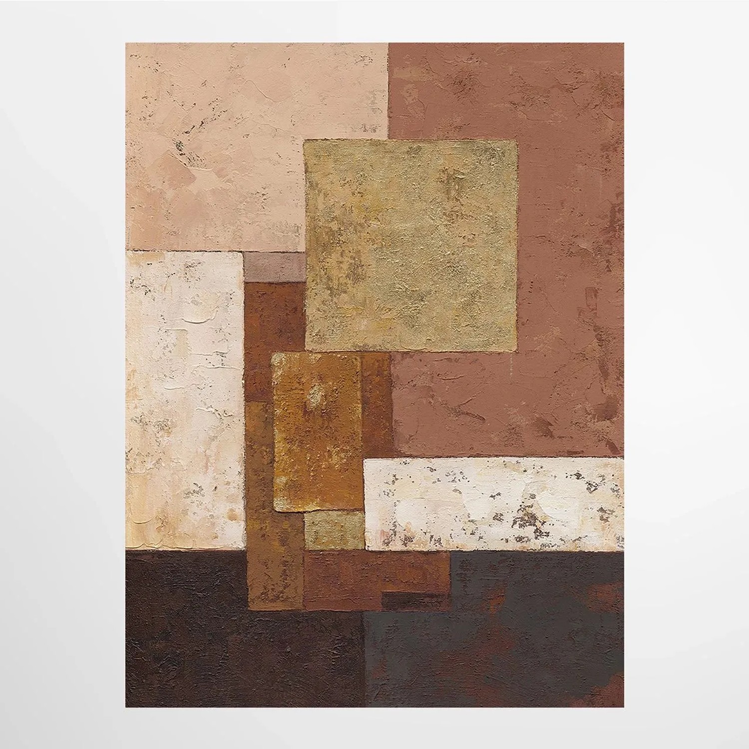 ArtUniverse Leinwandbild Earthtone Harmony 90 x 120 cm