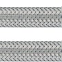 Flexibler Edelstahl-Verbindungsschlauch 14,9 mm (G 3/8) x 10 mm x 500 mm für Trinkwasser.
