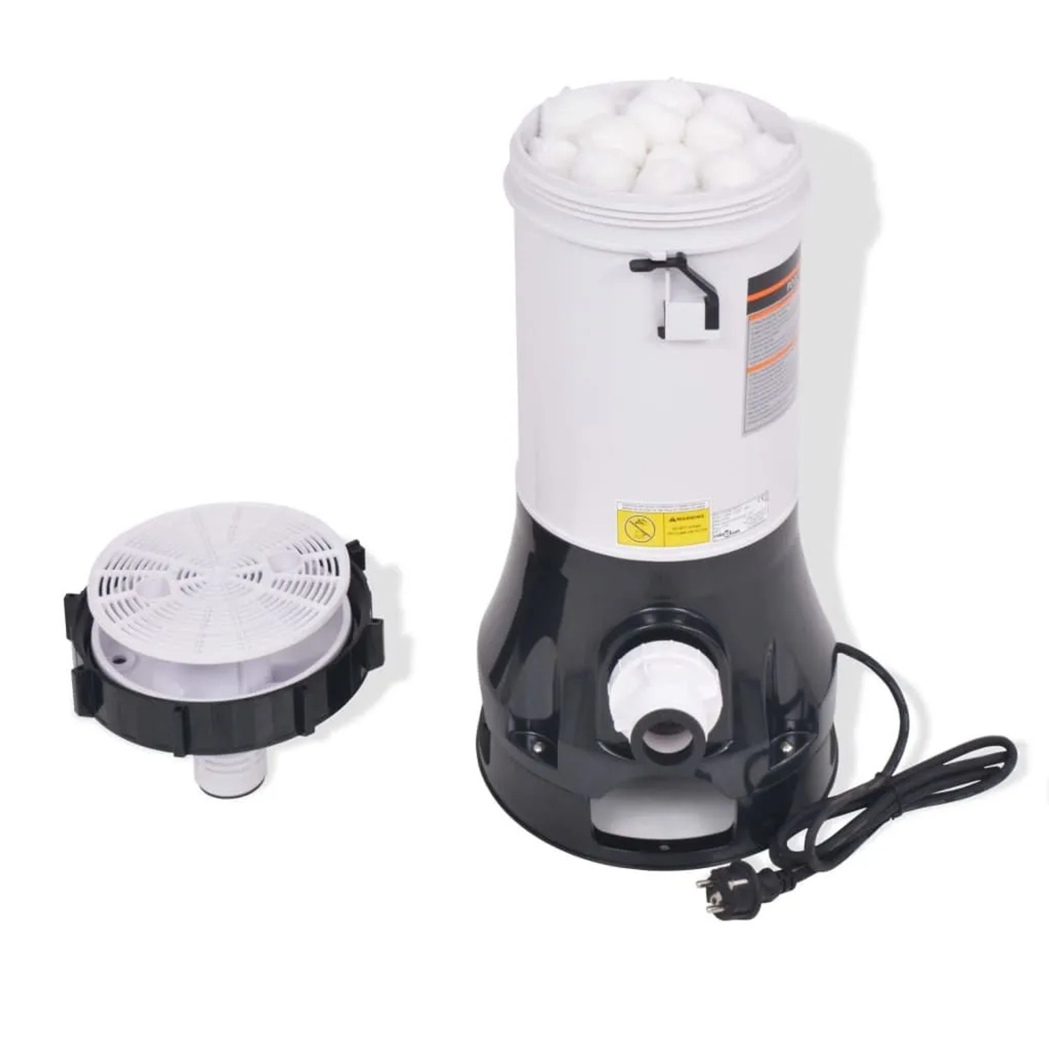 vidaXL Poolfilterpumpe 185 W 4,4 m³/h 91171_2