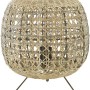 Beige PR Home Tischleuchte Wickham aus Rattan/Bast, 30cm, E27 Fassung.
