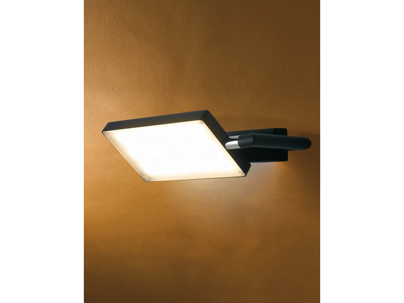 Luce Design LED-Wandleuchte 15 22,5 x OBI 15 cm cm x 1-flammig kaufen Book Schwarz cm bei