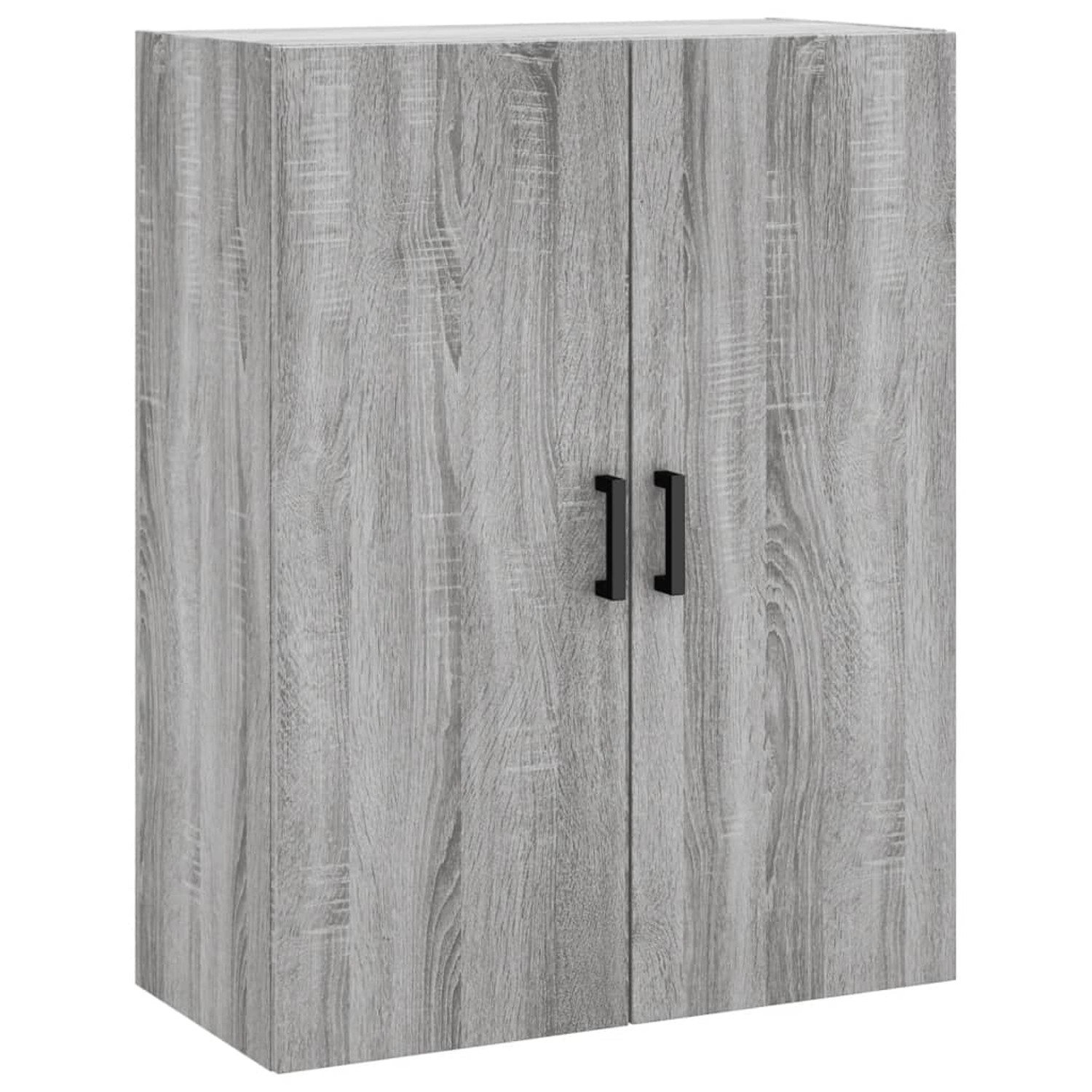 vidaXL Wandschrank Grau Sonoma 69,5x34x90 cm 828426 günstig online kaufen