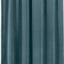 Petrolfarbener OBI Vorhang mit Tunnelzug, 2er-Set, 135x250 cm, ideal zur Verdunkelung.
