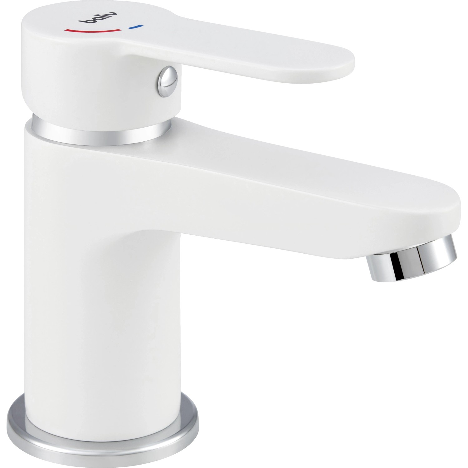 baliv Waschtischarmatur WT-5892 Einhebel Weiß Matt