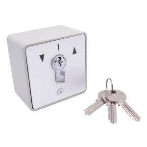 Avosdim Schlüsselschalter für Rollladensteuerung mit drei Schlüsseln.