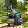 Gardena Haus- und Gartenautomat 6000/6 LCD Inox im Einsatz: Bewässerung im Garten mit Hauswasserwerk.