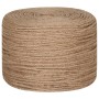 Rolle vidaXL Juteseil, 4 mm stark, 100 m lang, für Bastelarbeiten und Dekoration.