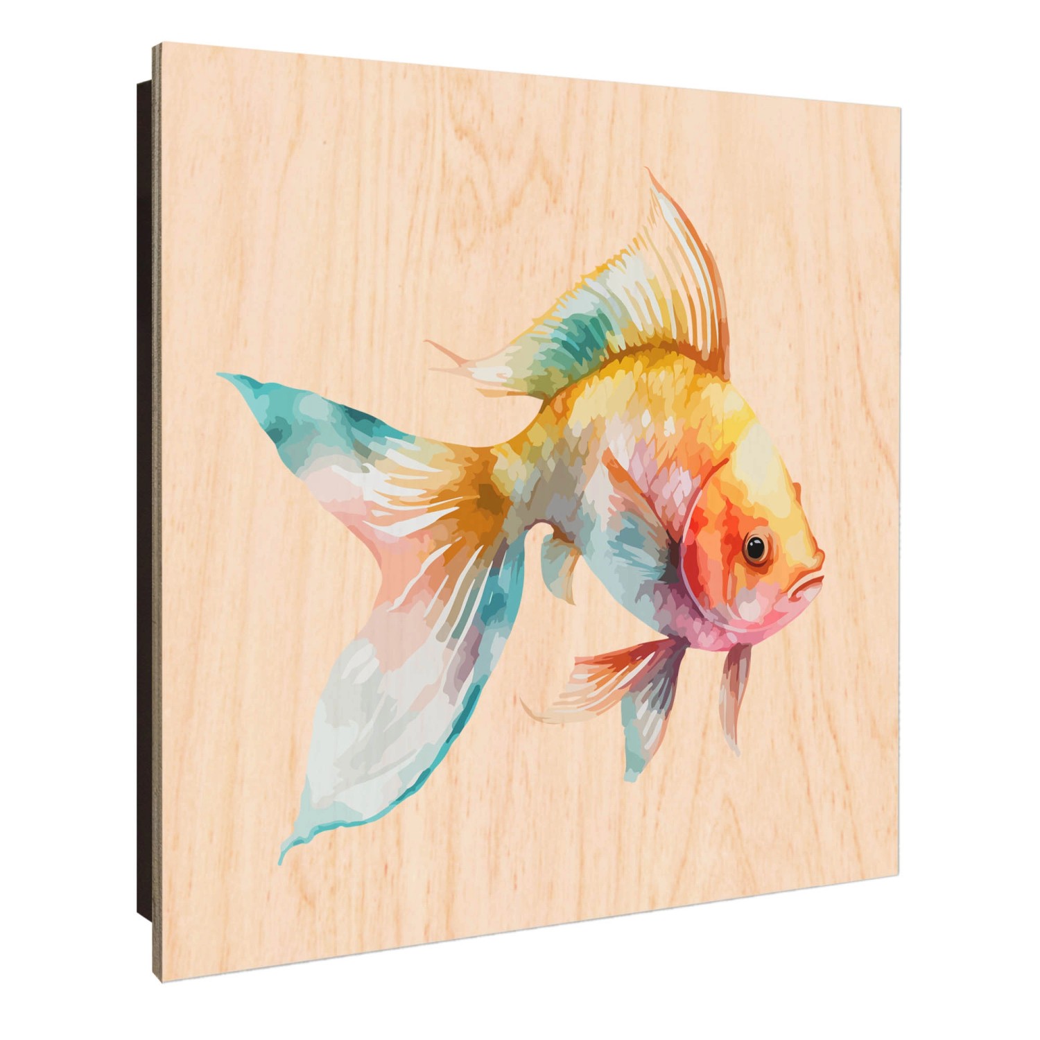 Banjado Großer Schlüsselkasten Holz 30x30cm Schwarz Scharnier Links 50 Hake günstig online kaufen