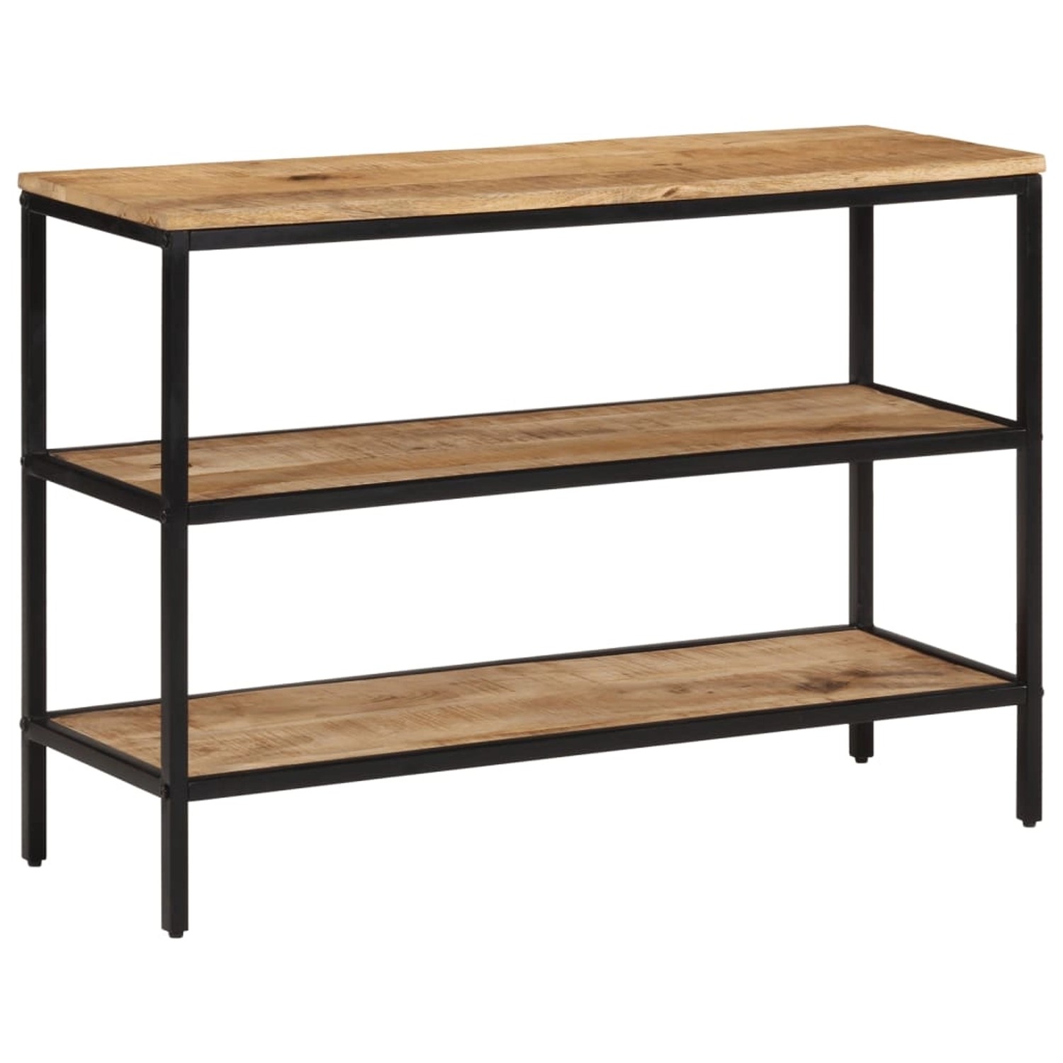 vidaXL Konsolentisch 100x35x70 cm Raues Massivholz Mango 374073 günstig online kaufen