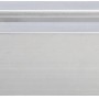 Mydeco Gardinenstange Edelstahl-Optik, 160 cm lang, für Gardinen-Gleiter.