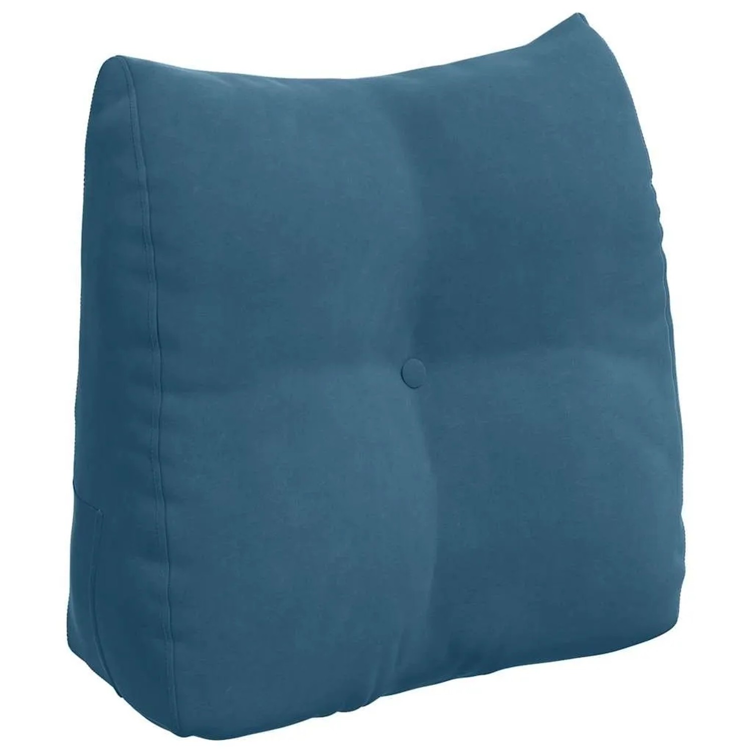 vidaXL Rückenkissen Blau 45 x 24 x 50 cm Samt 42014370
