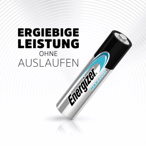Energizer Max Plus AAA Batterie, 8er-Pack. Alkali-Batterie für Geräte mit hohem Energiebedarf.