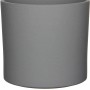 Mica Decorations Übertopf Era, Ø 23cm, grau, matt. Keramik-Blumentopf für den Innenbereich.