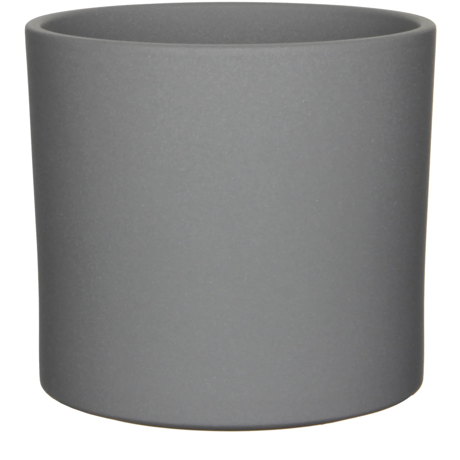 Mica Decorations Übertopf  Era Ø 23 cm x 21,5 cm Grau matt