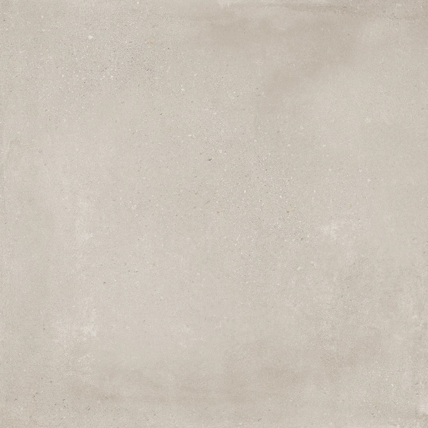 Feinsteinzeug Bodenfliese Urban, matt glasiert, 60x60 cm, in heller Zementoptik.