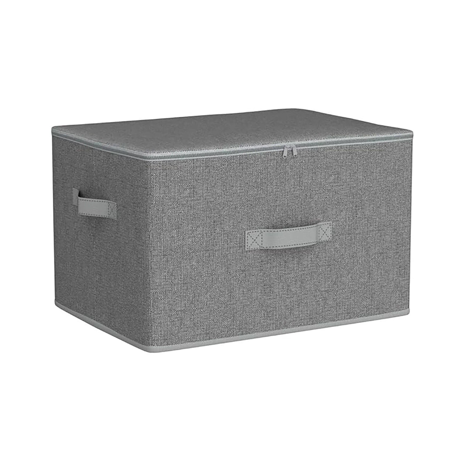 Songmics Aufbewahrungsbox-Set Rylan 40 x 30 x 25 cm Grau 3-teilig günstig online kaufen