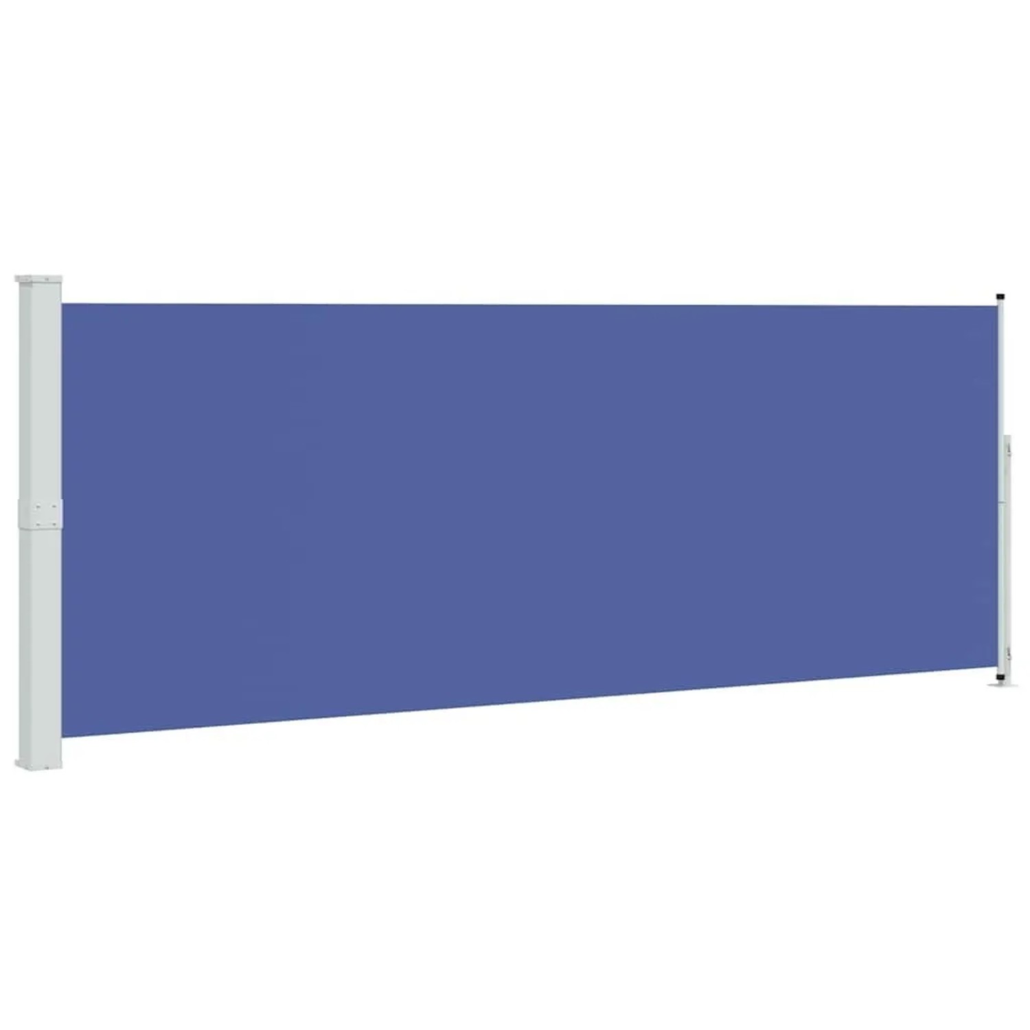 vidaXL Seitenmarkise Ausziehbar 180x500 cm Blau 313409