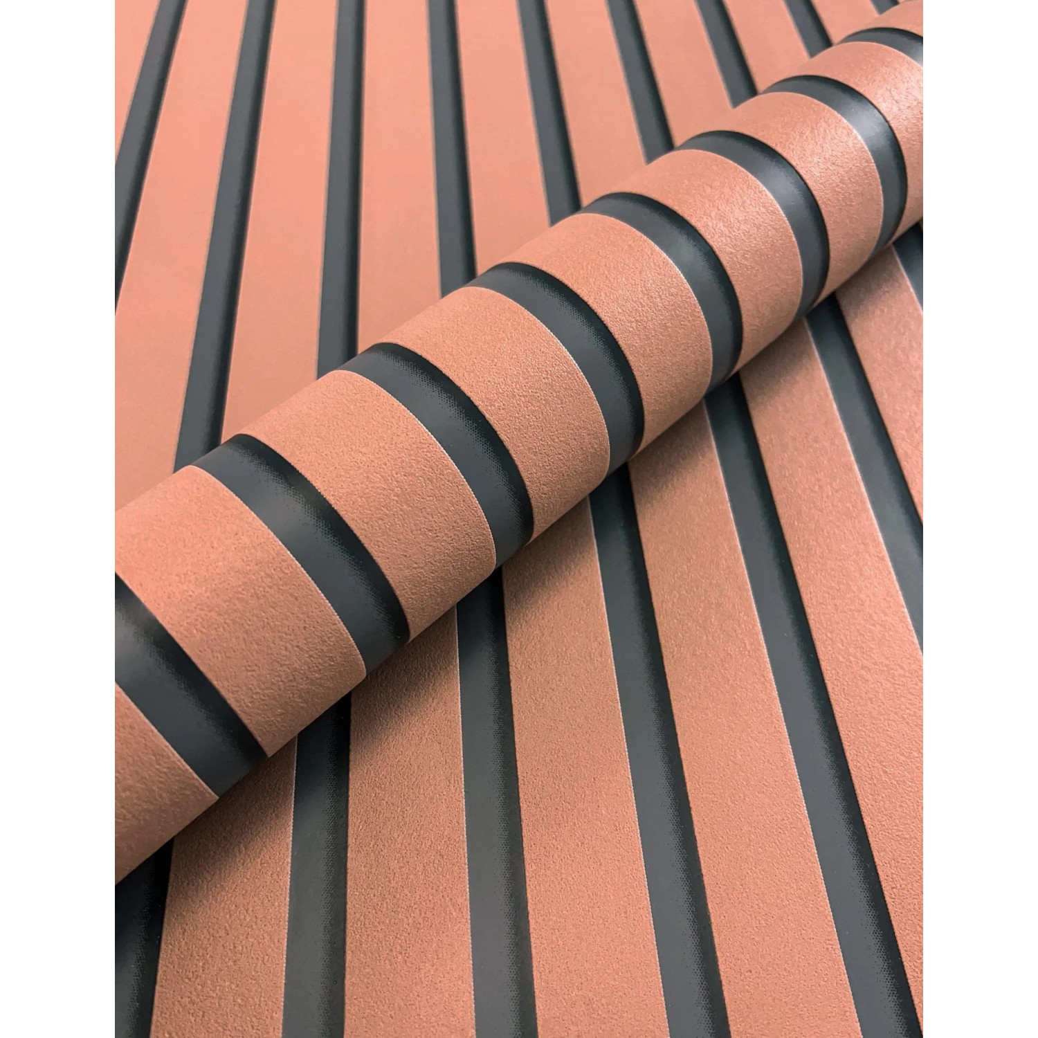 Newroom Vliestapete Baker Terrakotta Paneele Skandinavisch FSC® günstig online kaufen