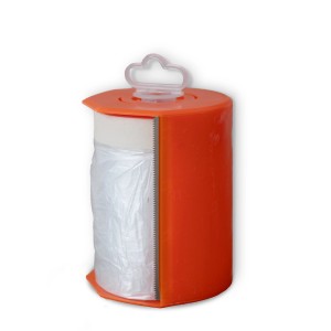 Wallpro Abdeckfolie mit Abdeckband im orangefarbenen Spender, 33 m x 55 cm.