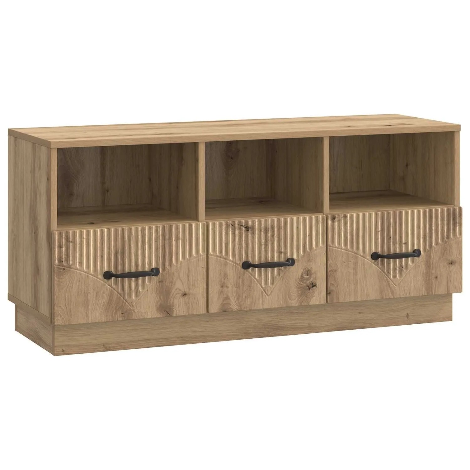 vidaXL TV-Schränk Artisan-Eiche 102 x 34,5 x 47 cm Holzwerkstoff 895374