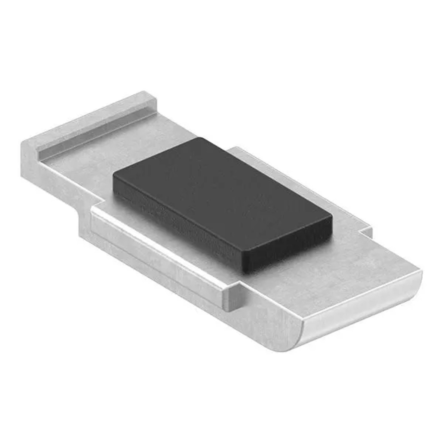 FeNau 1 Sicherungsboden Zu Glasklemme 45x45x26 mm AbZ V4A