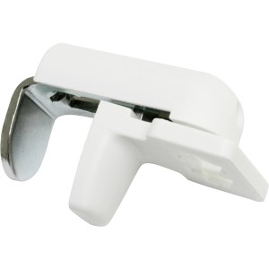 Gardinia Plissee-Klemmträger Concept in Weiß für Fenster ohne Bohren.