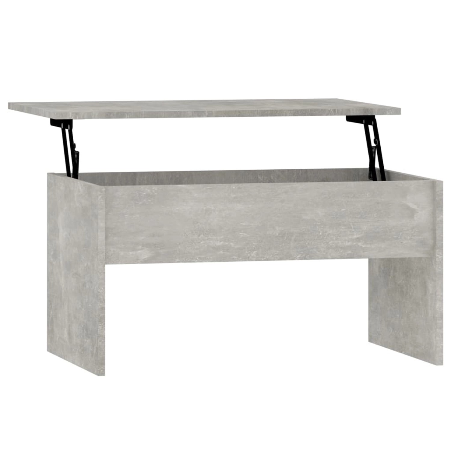 vidaXL Couchtisch Betongrau 80x50,5x41,5 cm Holzwerkstoff günstig online kaufen