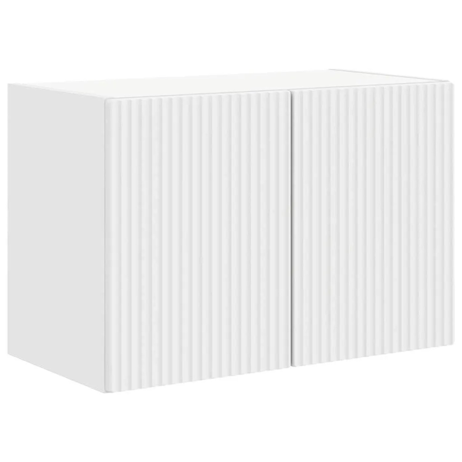 vidaXL TV-Wandschrank Weiß 59,5 x 31 x 40 cm Holzwerkstoff 892329