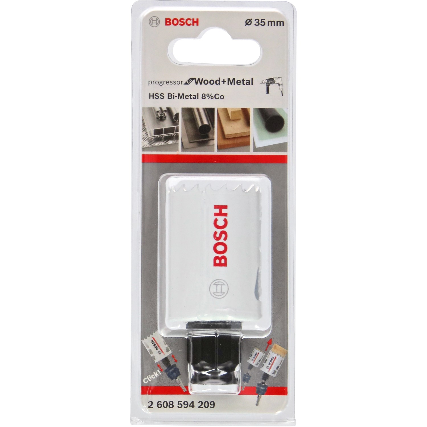 Bosch Lochsäge Progressor for Wood and Metal 35 mm günstig online kaufen