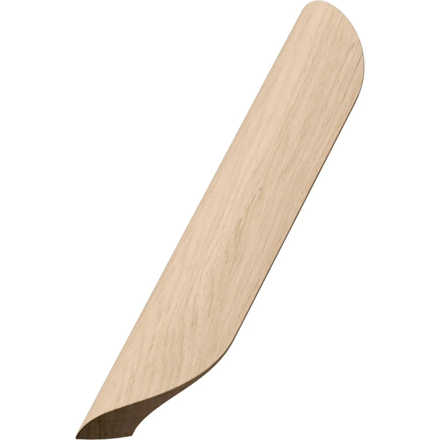 Furnipart Holzgriff Archive La 192 mm Breite 240 mm Eiche Roh
