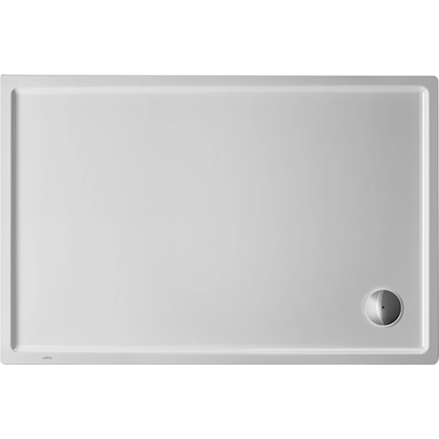 Duravit Duschwanne Starck Slimline 120 cm x 100 cm x 5,5 cm Weiß günstig online kaufen